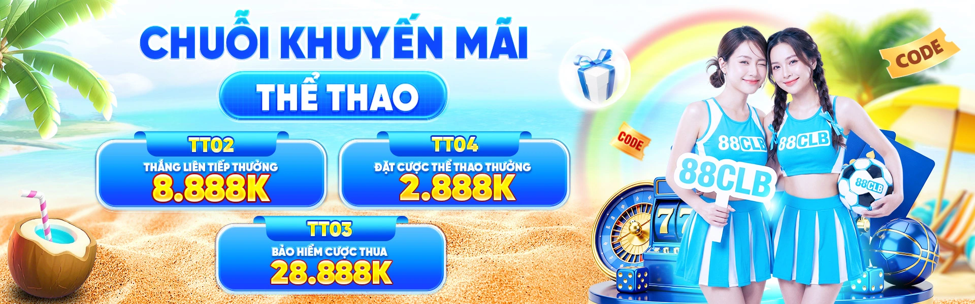 Banner ứng dụng và hỗ trợ 88CLB